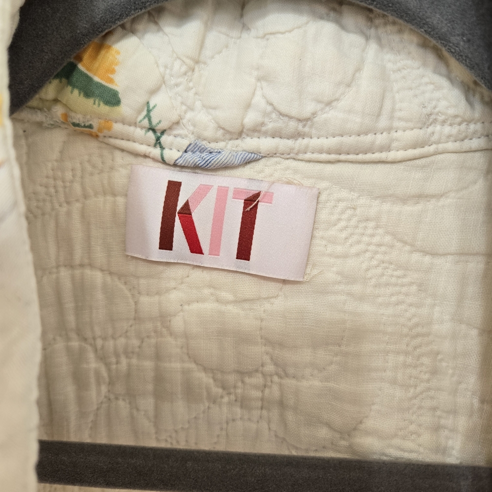 Kit Custom Vintage Quilt Patchwork Jacket Size M - image 2